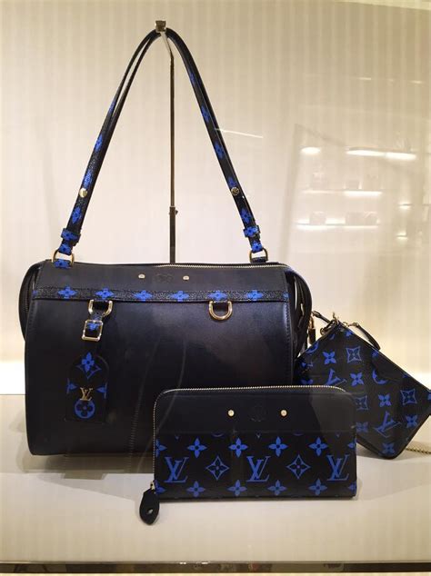 lv bleu|Blue Handbags Handbags .